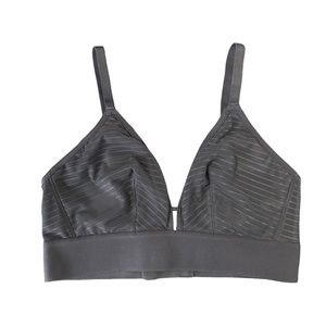 All.You. Lively Women's Busty Bralette Stripe Mesh‎ Bralette size 1